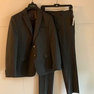 Lauren by Ralph Lauren matching medium grey Classic Boys Blazer and pants.